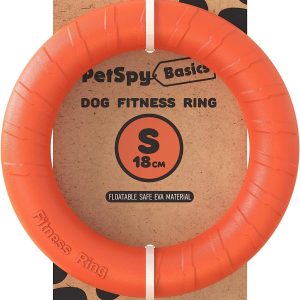 PetSpy Dog Training Ring for Outdoor Fitness Floatable Pulling Toy and Flying Disc Interactive Play Tool for Small Medium Large Dogs