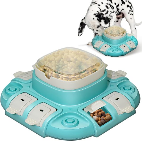 Dog Puzzle Toy, Dog Treat Puzzle Feeder Dog Interactive Toys for IQ Training and Mental Stimulating, Dog Enrichment Toys Dog Food Puzzle Slow Feeder for All Breeds, Dog Games to Keep Them Busy