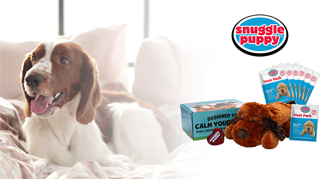 Snuggle Puppy Brown with 6 addational heat packs