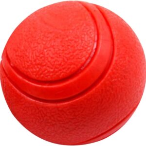 BESPORTBLE 3pcs Pet Dog Toy Pet Supplies Dog Toy Ball Training Dog Ball Red