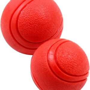 3pcs Pet Dog Toy Dog Toy Ball Training Dog Ball Pet Supplies Red