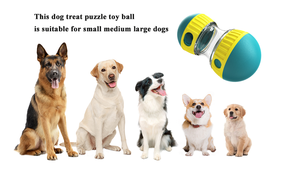 dog interactive chase toy treat ball