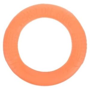 3pcs Pet Puppy Training Pads Dog Training Ring Pets Accessories for Dogs Dog Toys Dog Disc Toy Dog Training Flying Disc Toys for Small Dogs Dog Throwing Ring Orange Eva