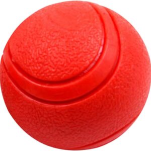 BESPORTBLE 3pcs Pet Supplies Training Dog Ball Dog Toy Ball Pet Dog Toy Red