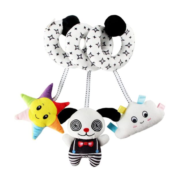 Baby Bed Dog/Pandas/Haning Supplies Plush Decoration with Inside Infant for Baby Training