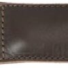 Dingo Gear Dog Bite Tug Handmade of Brown Grain Leather Strong, Chocolate, 0.13 kg