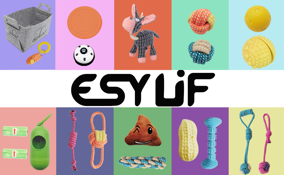 Esylif Puppy Toys Set