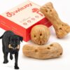 Willjoy Large 3-Pack Dog Toys for Aggressive Chewers Pine Wood and Nylon Dog Chew Toys Real Bacon Indestructible Dog Toys to Keep Them Busy