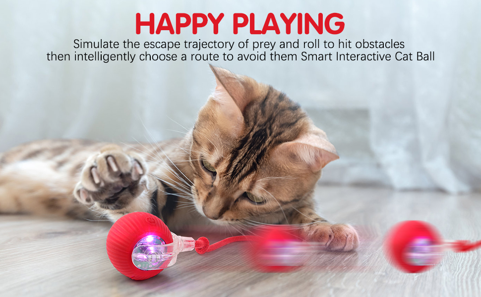 active rolling ball for dogs,interactive cat toy,rolling ball dog toy,automatic cat toy,cat ball toy