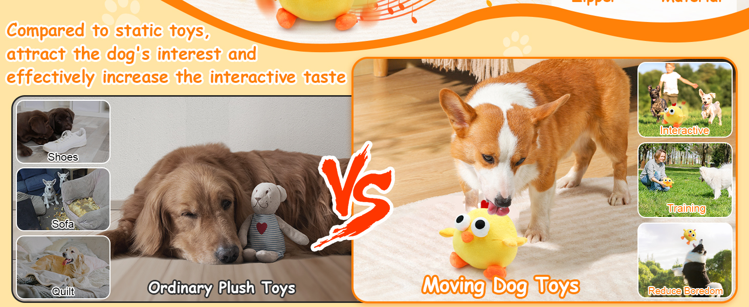 Bouncing Interactive Dogs Ball for Boredom