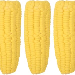 3PCS Dog Chew Corn Toys, Sounding Interactive Training Toy, Relieve Boredom Corn Toys for Pet Tooth Grinding