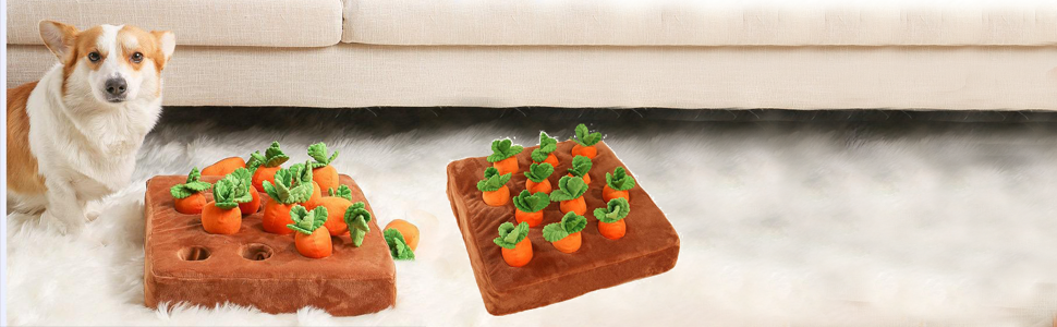 Carrot Dog Toys