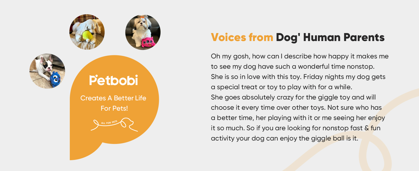 petbobi interactive dog toy