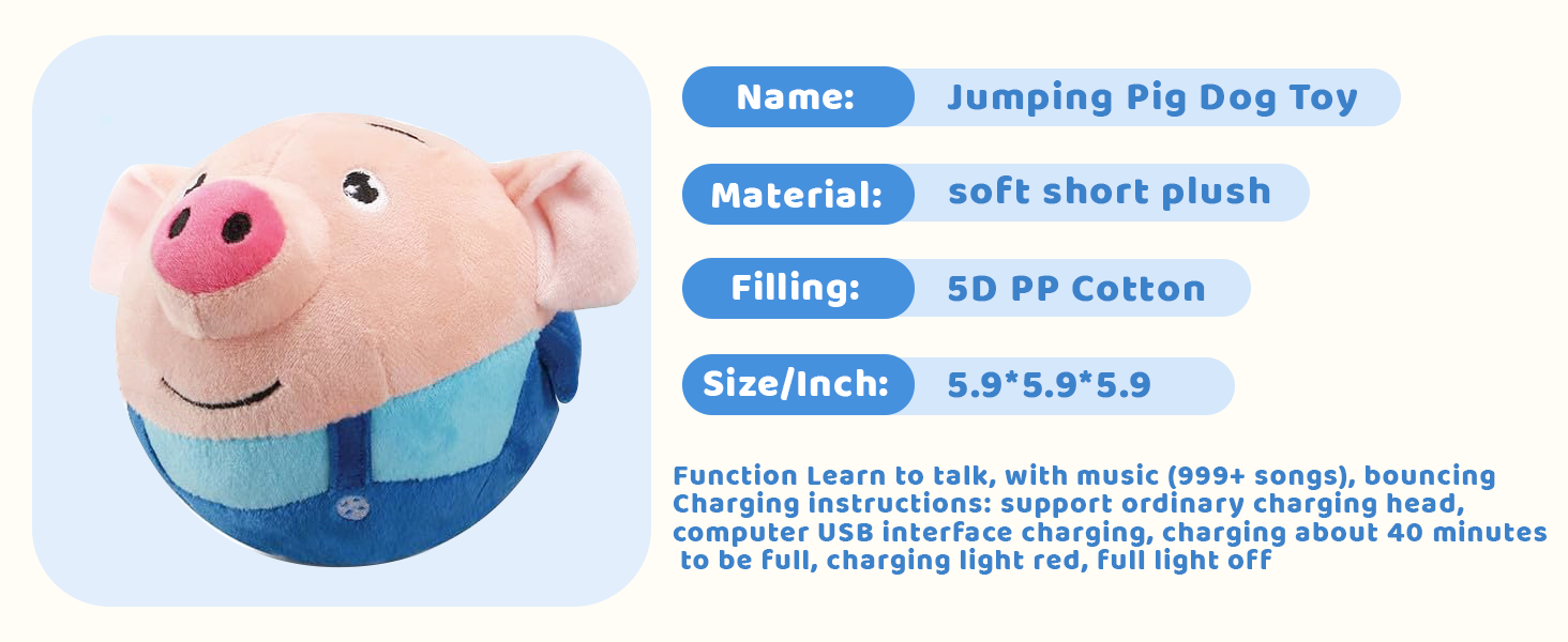 jumping dog toy