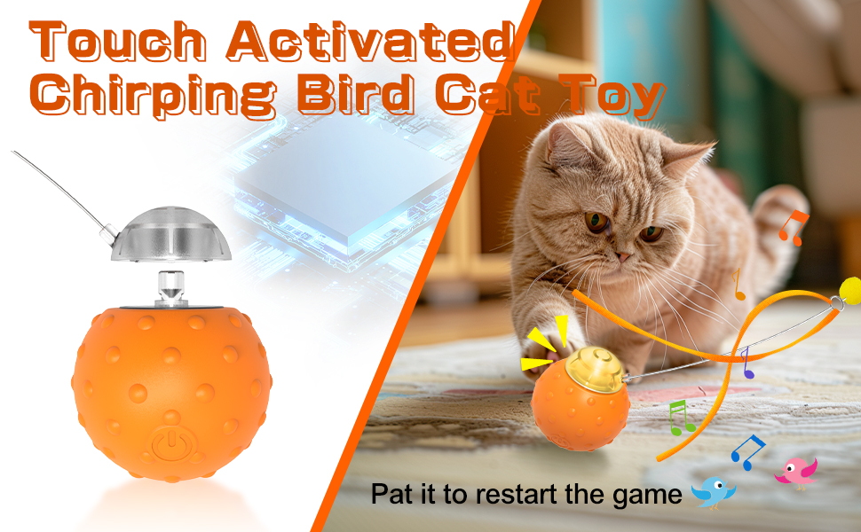 peppy pet ball for cats stimulation cat toy