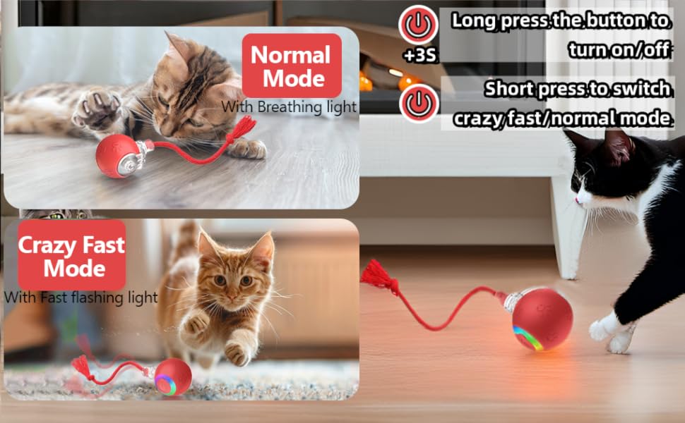 Interactive Cat Ball Toy