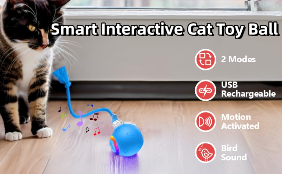 Interactive Cat Ball Toy
