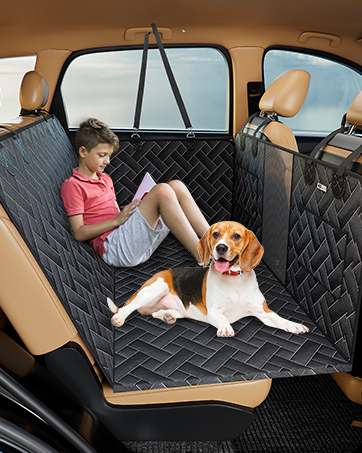 Hard Bottom Dog Car Seat Cover