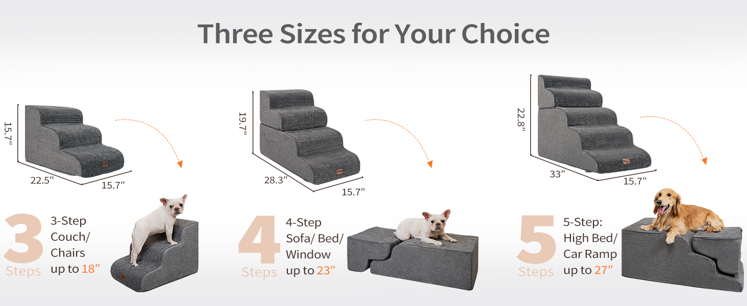 Three Sizes for Your Choice