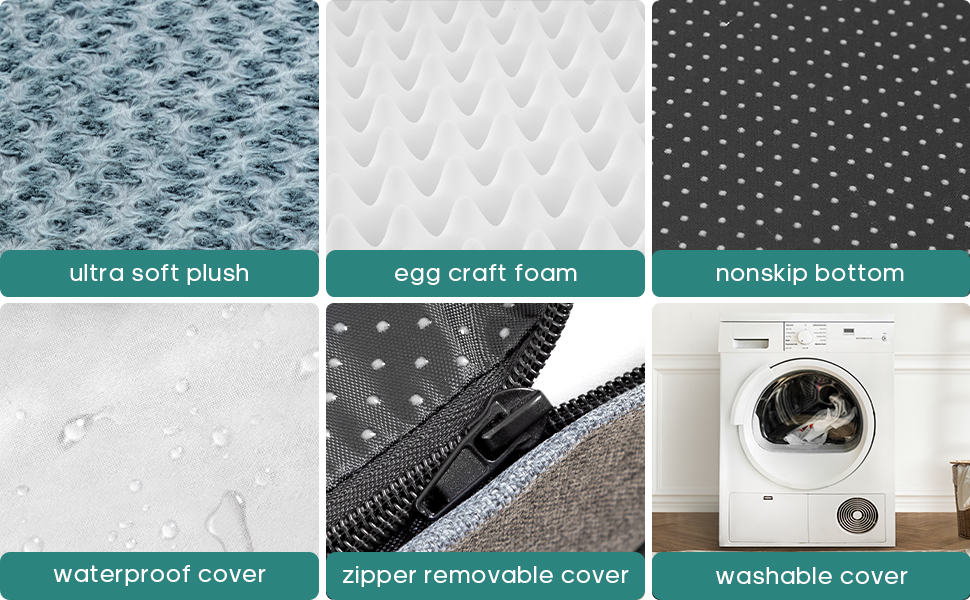 washable dog bed for easy care and long time use