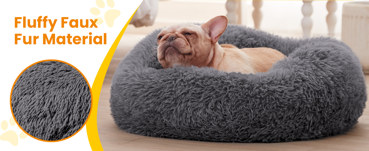 calming dog bed for large dog