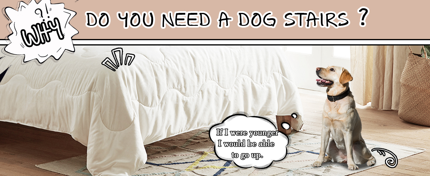 dog steps for high bed