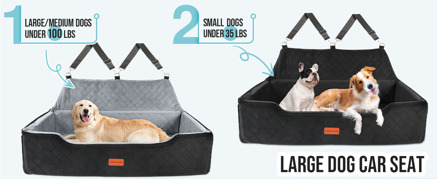 EXTRA LARGE DOG CAR SEAT