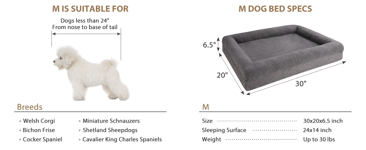 dog beds medium sized dog