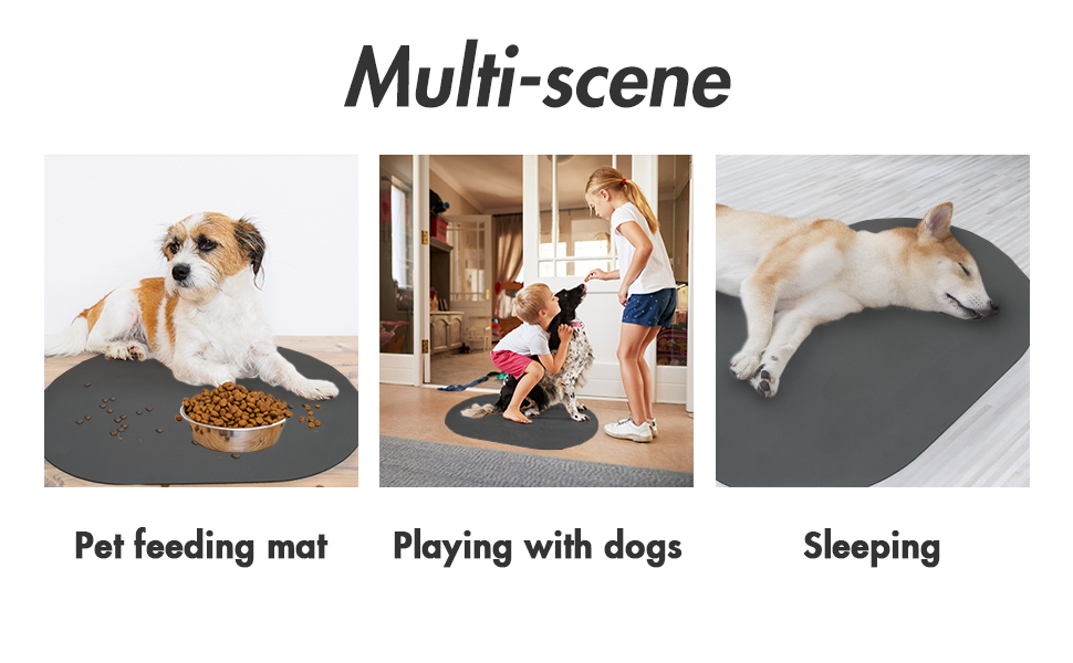 feeding mat dog matt for food and water bowl pet supplies dog food mats dog bowls with mat