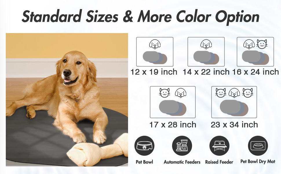 dog food mat