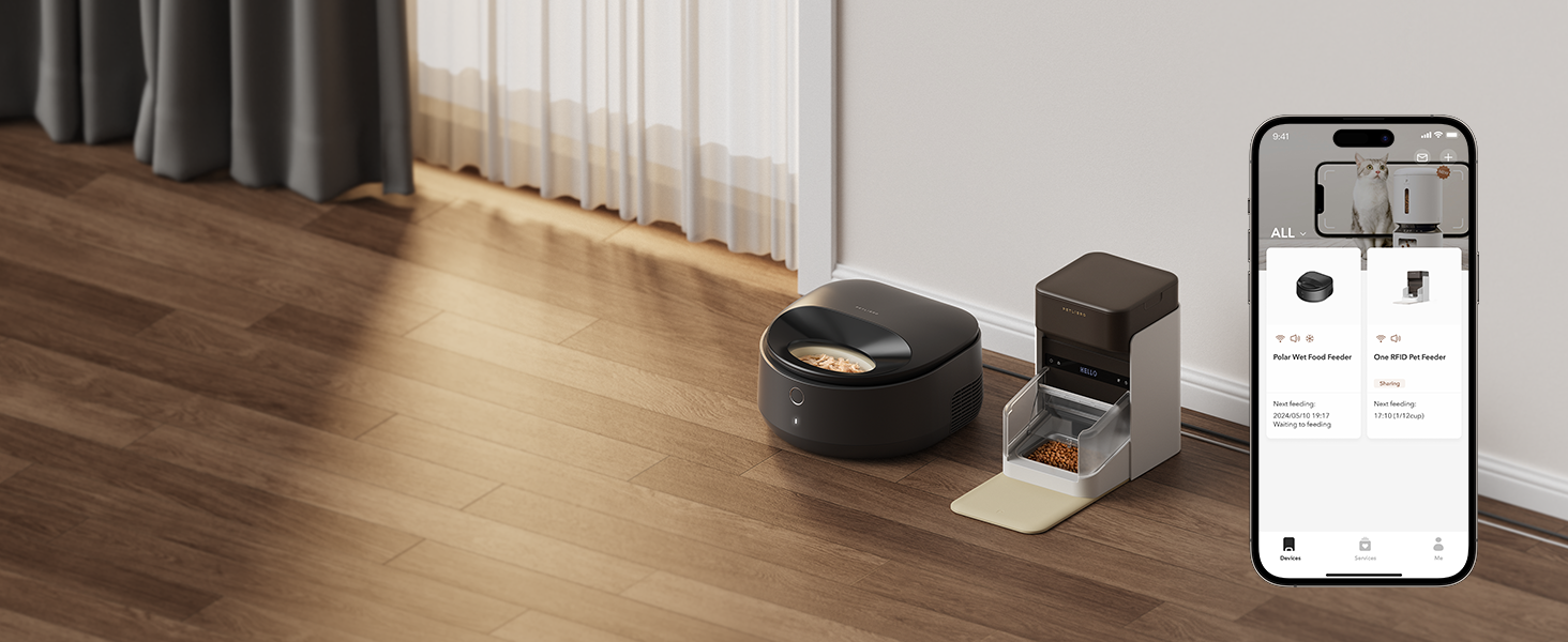 automatic cat feeder