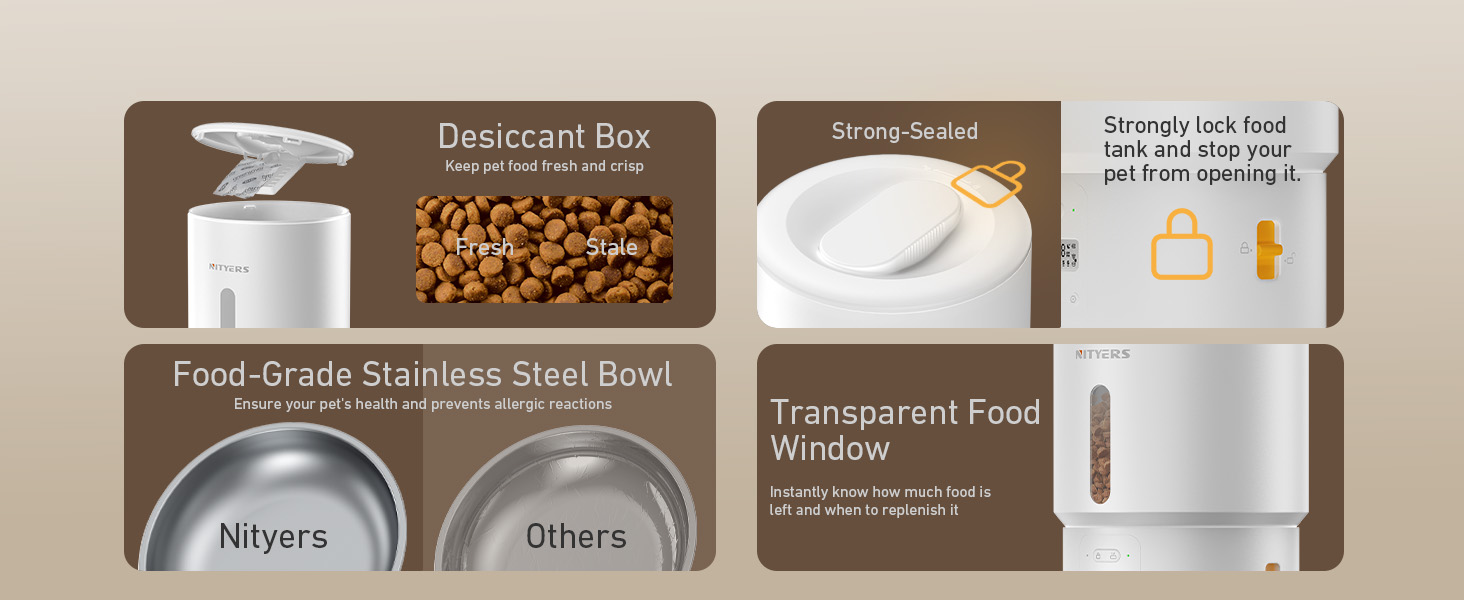 automatic cat feeder cat food dispenser pet feeder