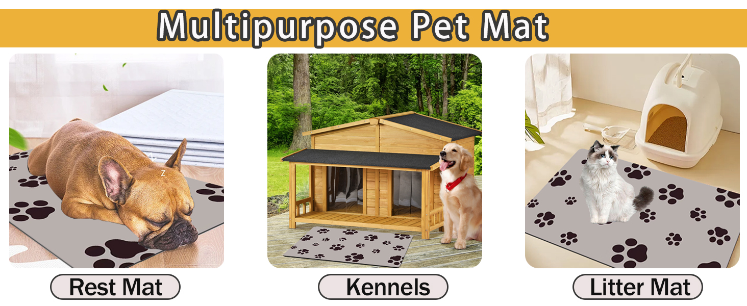 dog food mat