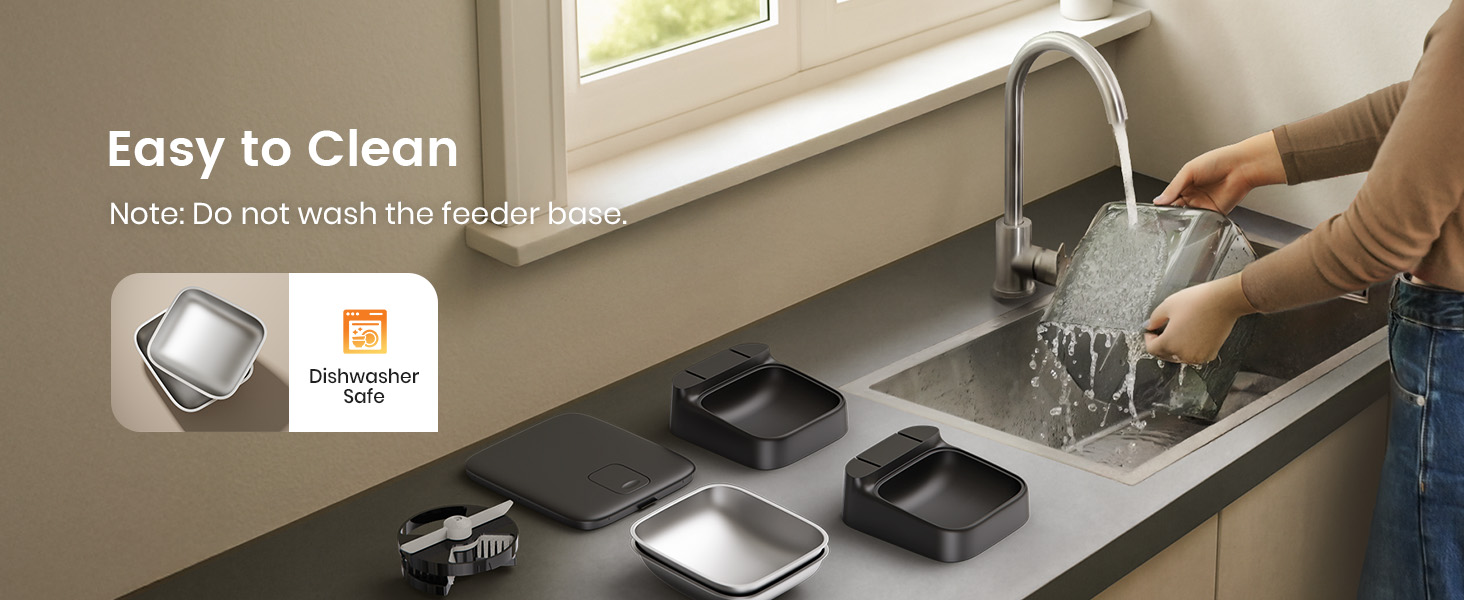 Automatic Cat Feeder for 2 Cats
