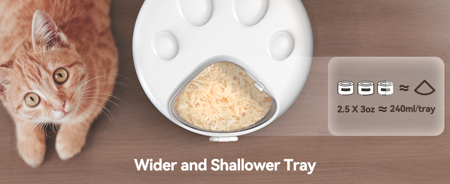 wider tray