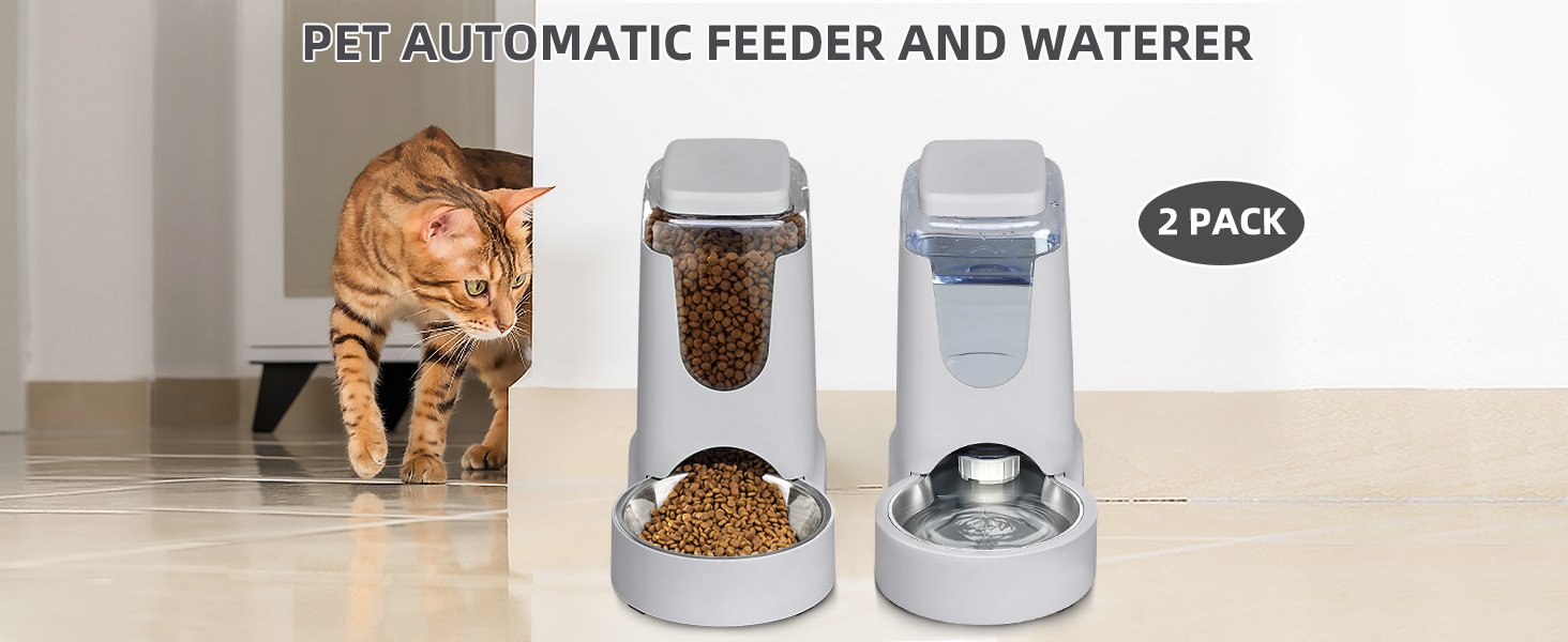 Automatic cat feeder